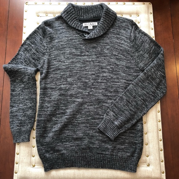 silverlake Other - Boy’s sweater charcoal grey